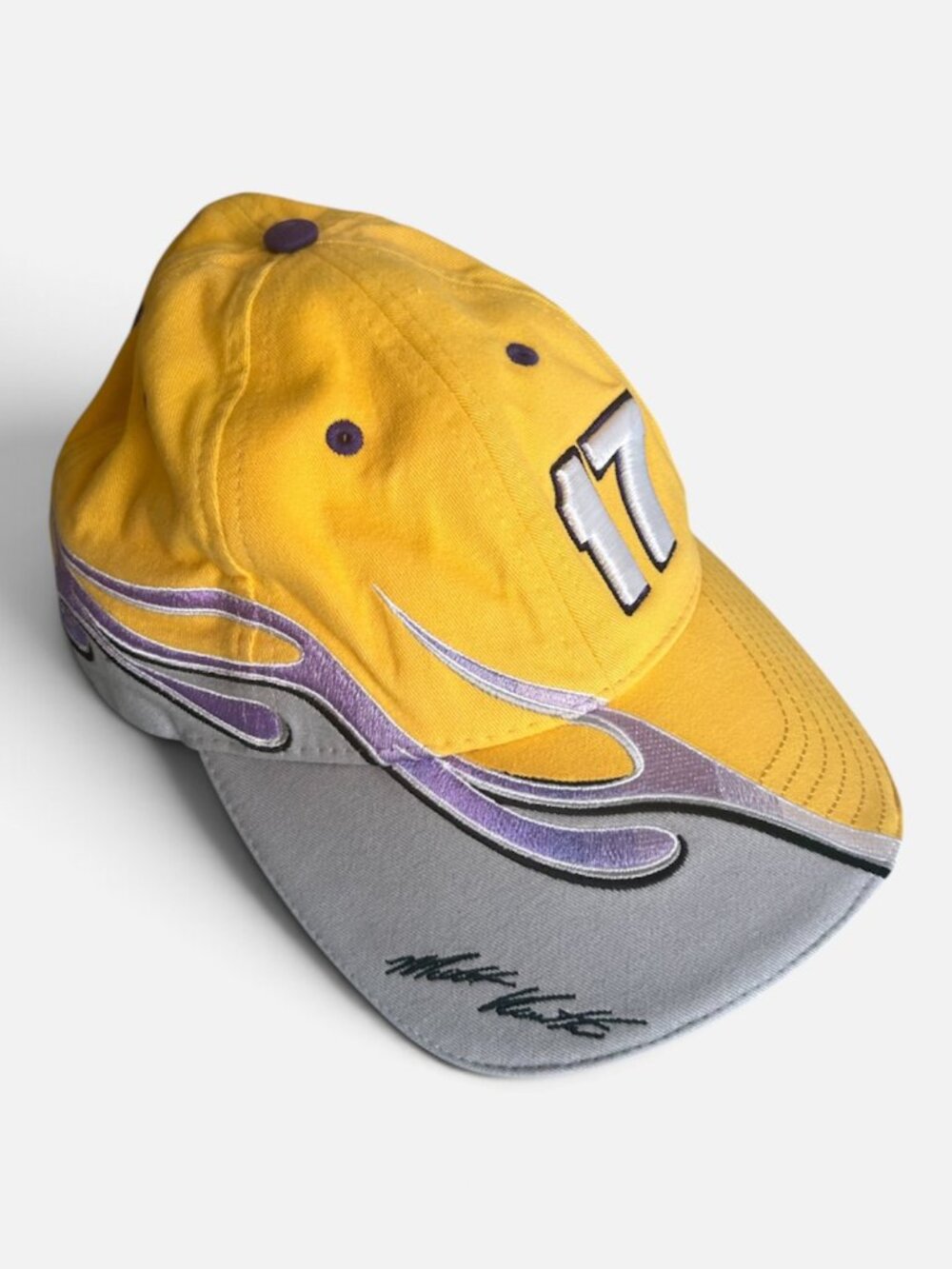 Vintage Y2K Matt Kenseth #17 NASCAR Crown Royal Baseball Cap Roush Fenway Racing